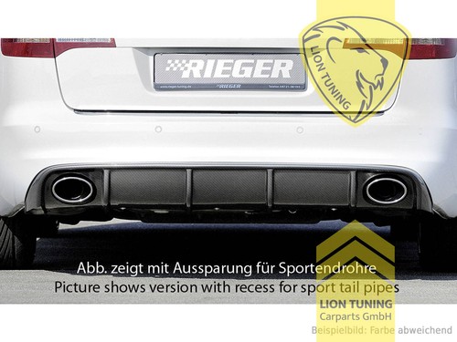 Rieger heckansatz heckspoiler - rieger,