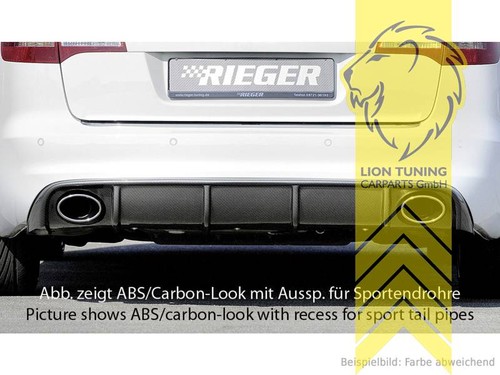Rieger heckansatz heckspoiler - rieger,