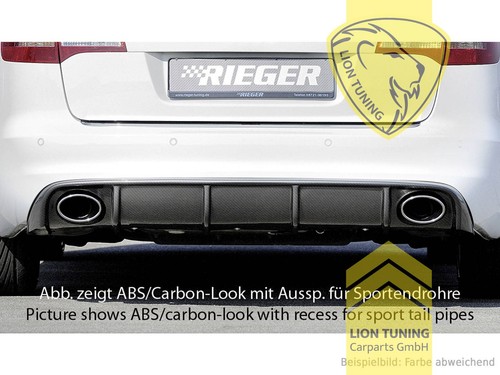 Rieger heckansatz heckspoiler - rieger,